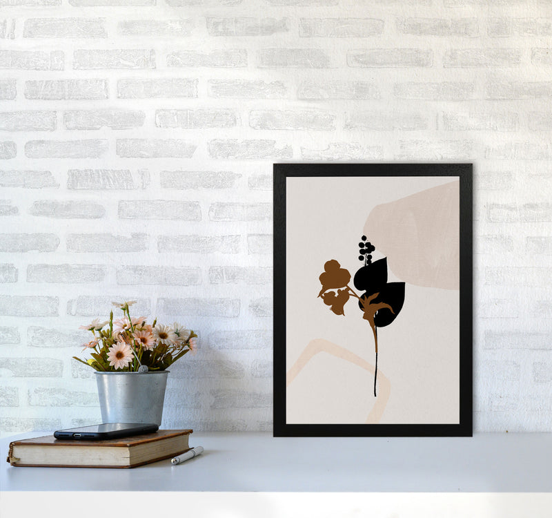 Abstract Leaf 2 Art Print by Essentially Nomadic A3 White Frame
