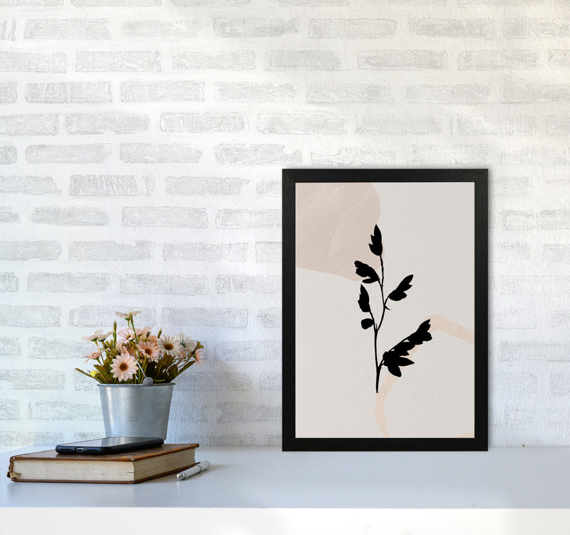 Abstract Leaf 4 Art Print by Essentially Nomadic A3 White Frame