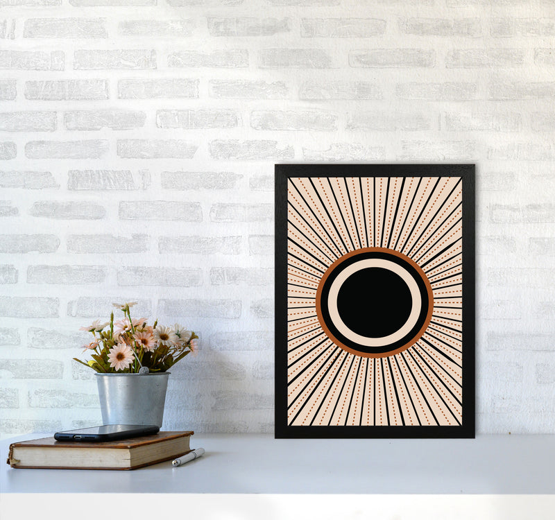 Boho Sun 1 Art Print by Essentially Nomadic A3 White Frame
