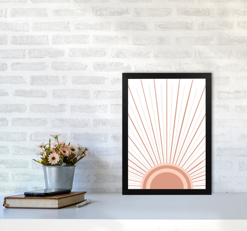 Boho Sunrise Art Print by Essentially Nomadic A3 White Frame