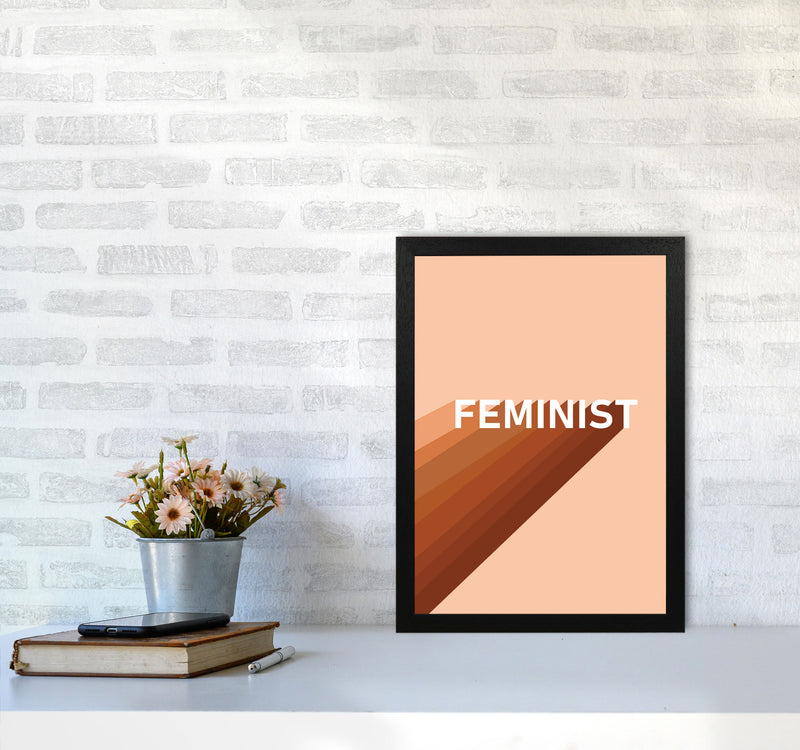 Feminist Art Print by Essentially Nomadic A3 White Frame
