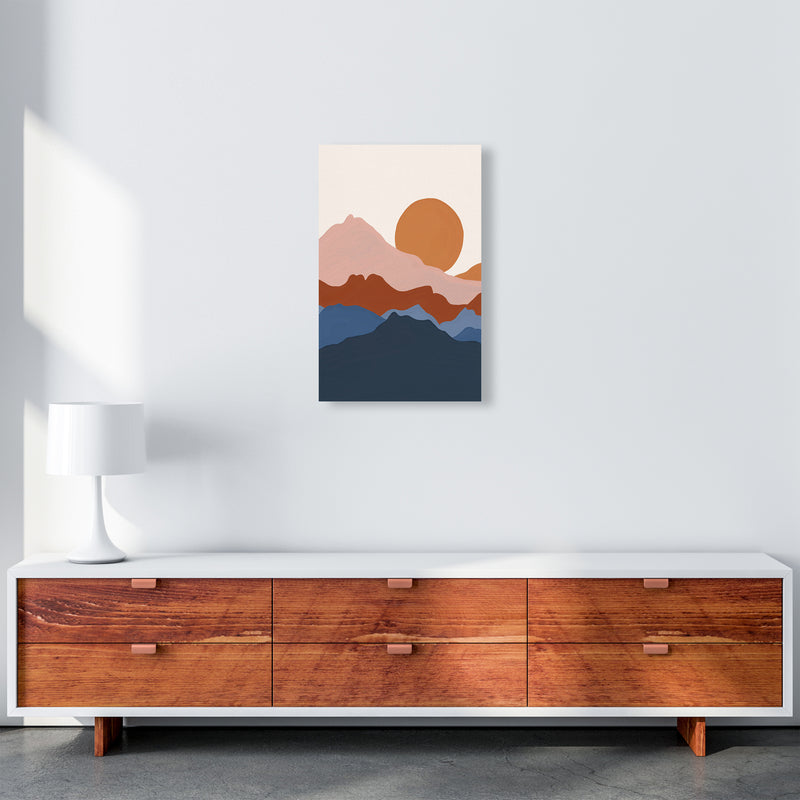 Astract Landscape Art Print by Essentially Nomadic A3 Canvas