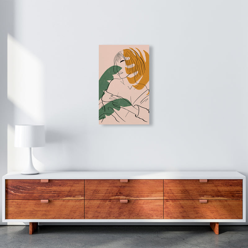Girl Art Print by Essentially Nomadic A3 Canvas