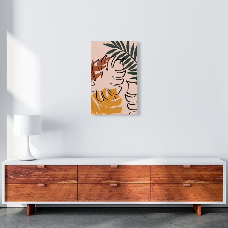 Abstract Plant Art Print by Essentially Nomadic A3 Canvas