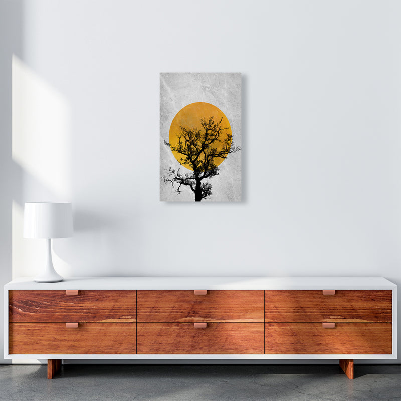 The Sunset Tree Art Print by Essentially Nomadic A3 Canvas