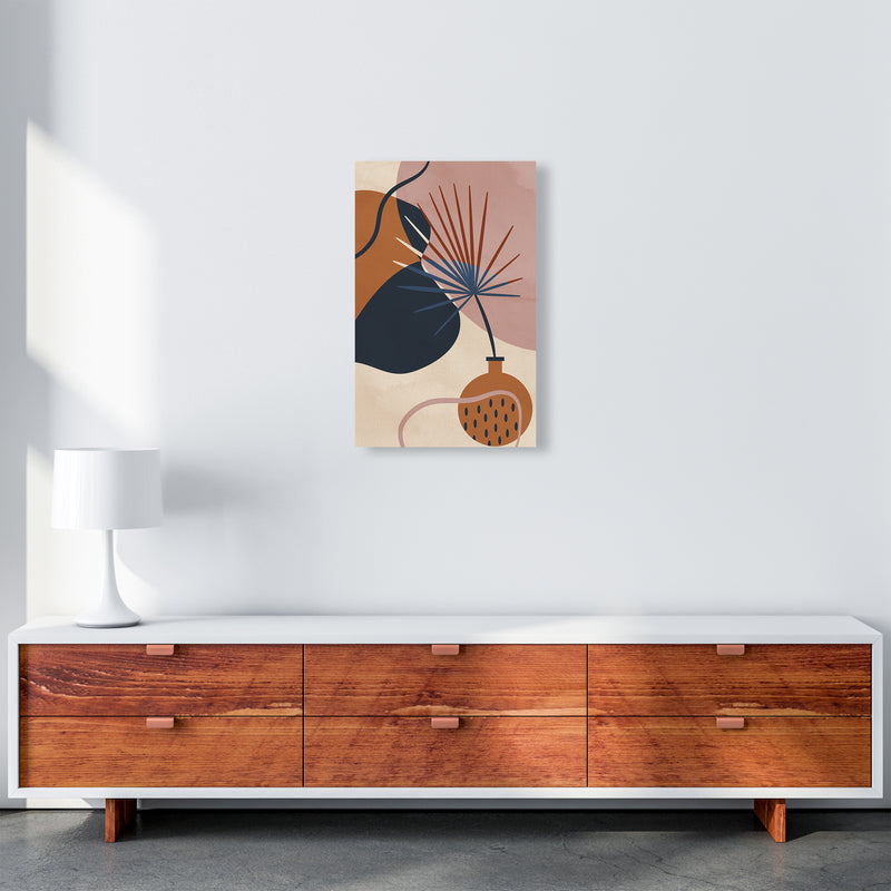 Mid Century Vase 1 Art Print by Essentially Nomadic A3 Canvas