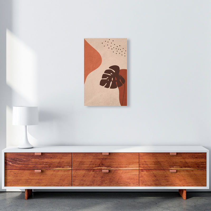 Abstract Art Monstera Art Print by Essentially Nomadic A3 Canvas
