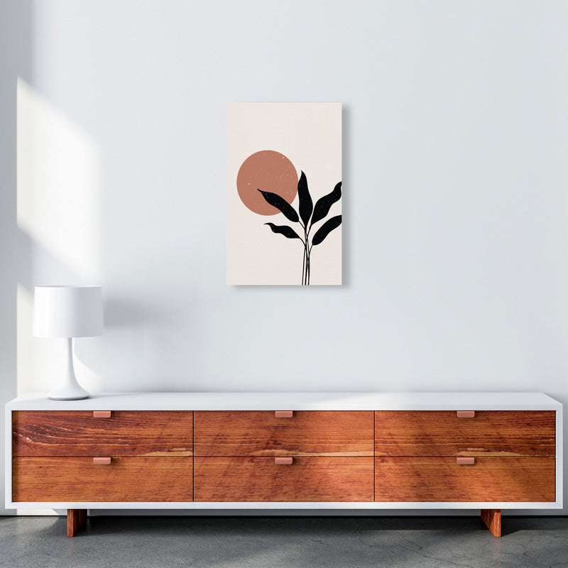 Abstract Leaf Sun Art Print by Essentially Nomadic A3 Canvas