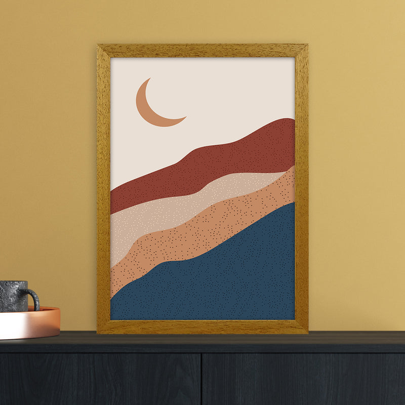 Moon Mountain Art Print by Essentially Nomadic A3 Print Only