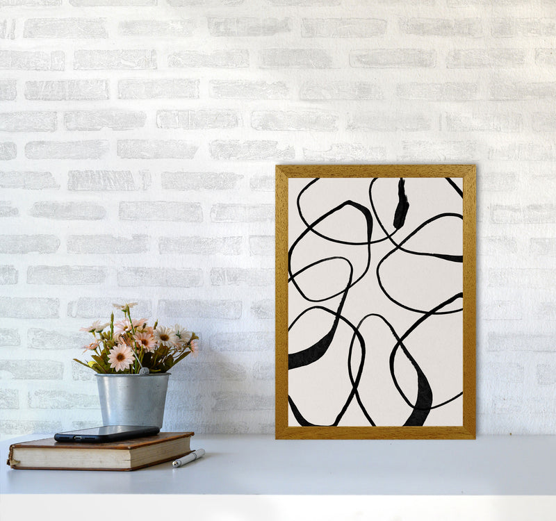 Abstract Scribble Art Print by Essentially Nomadic A3 Print Only