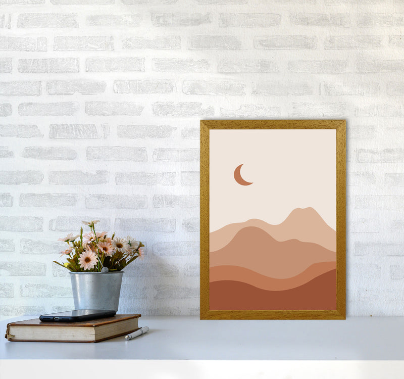 Mountain Landscape Art Print by Essentially Nomadic A3 Print Only