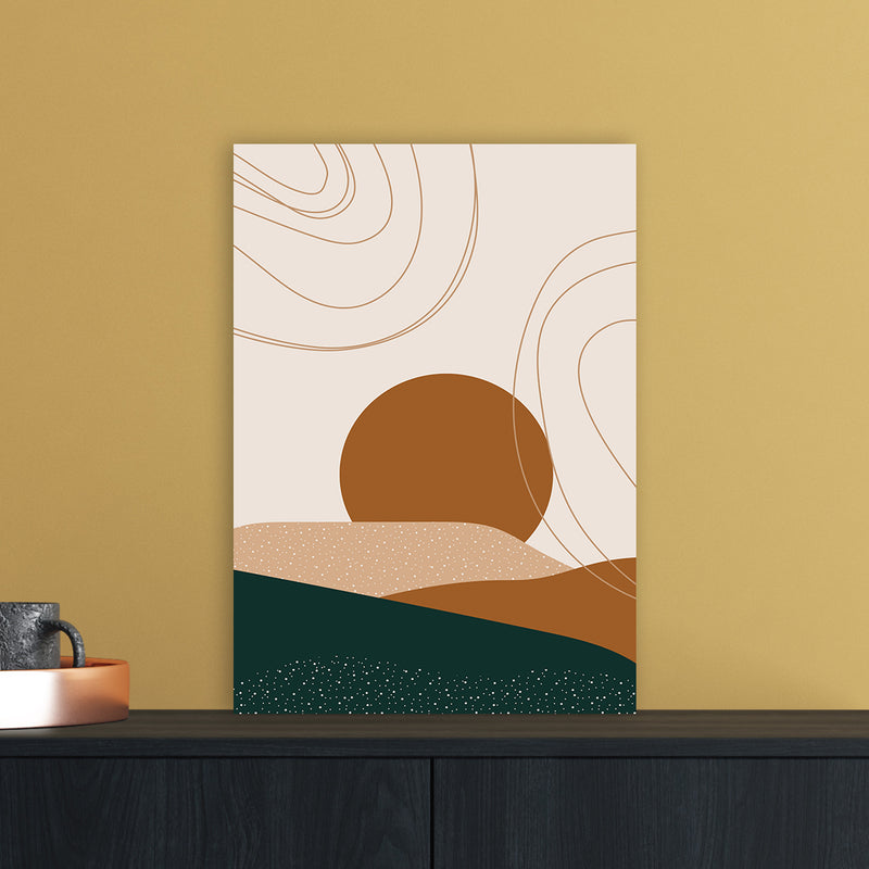 Abstract Landscape 2x3 Ratio Art Print by Essentially Nomadic A3 Black Frame