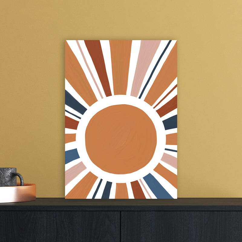 Abstract Sun Rays Art Print by Essentially Nomadic A3 Black Frame