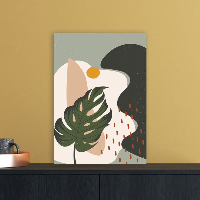 Botanical Abstract Art Print by Essentially Nomadic A3 Black Frame