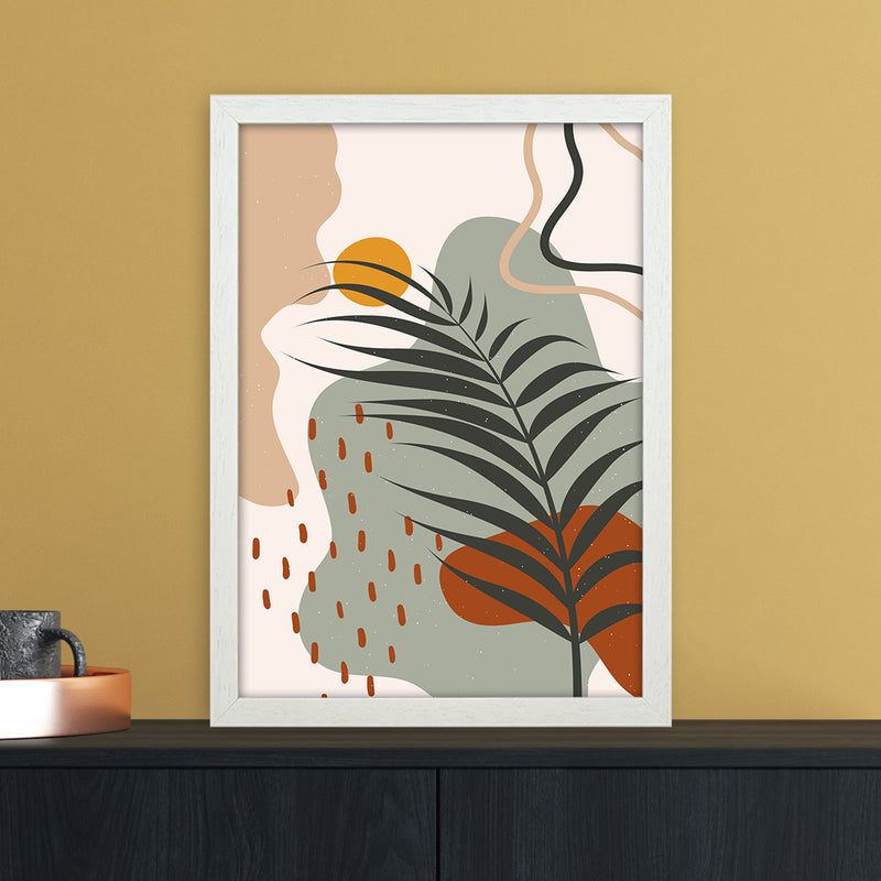 Botanical Abstract 2 2x3 01 Art Print by Essentially Nomadic A3 Oak Frame