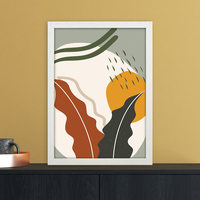 Botanical Abstract 4 2x3 Ratio Art Print by Essentially Nomadic A3 Oak Frame