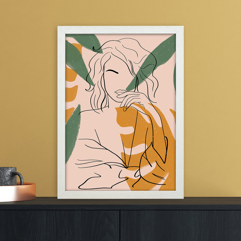 Girl 2 2x3 Art Print by Essentially Nomadic A3 Oak Frame