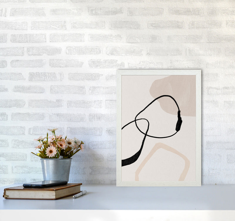 Abstract Art Art Print by Essentially Nomadic A3 Oak Frame