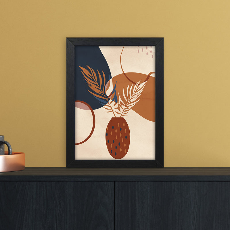 Mid Century Vase Art Print by Essentially Nomadic A4 White Frame