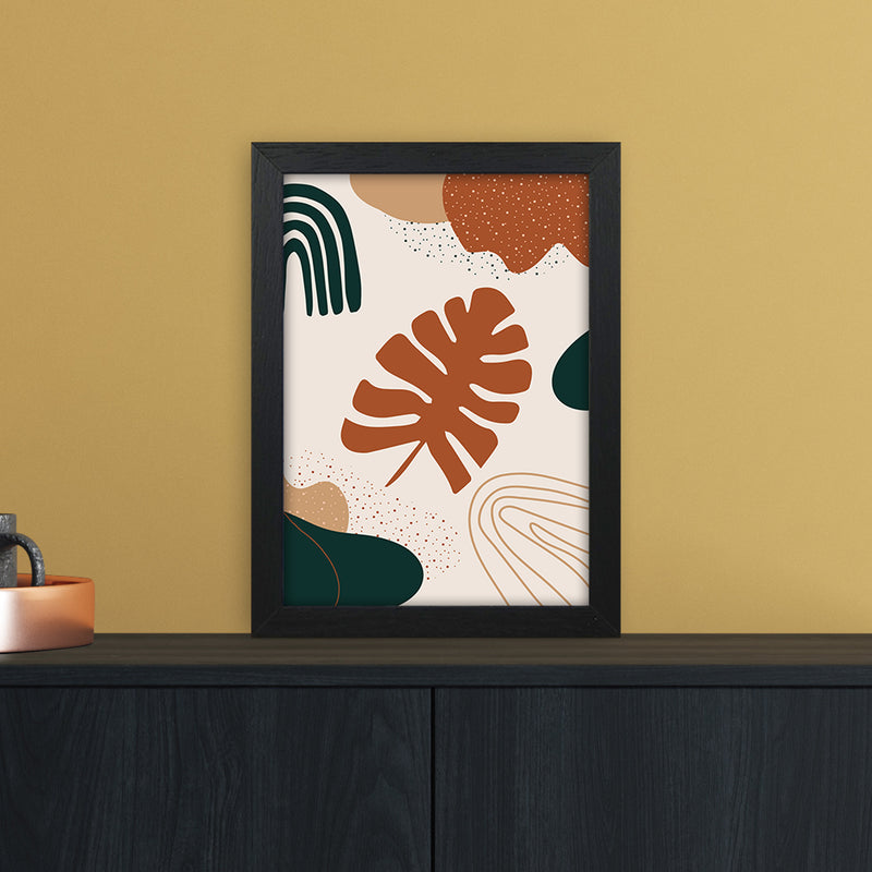 Autumn Abstract 01 Art Print by Essentially Nomadic A4 White Frame