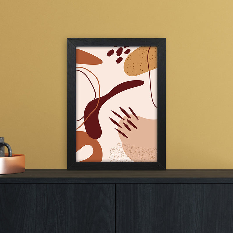 Abstract Shapes 2 Art Print by Essentially Nomadic A4 White Frame