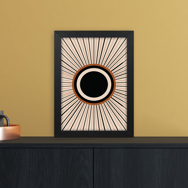 Boho Sun 1 Art Print by Essentially Nomadic A4 White Frame