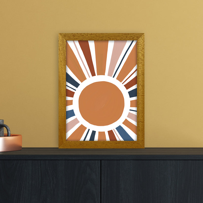 Abstract Sun Rays Art Print by Essentially Nomadic A4 Print Only