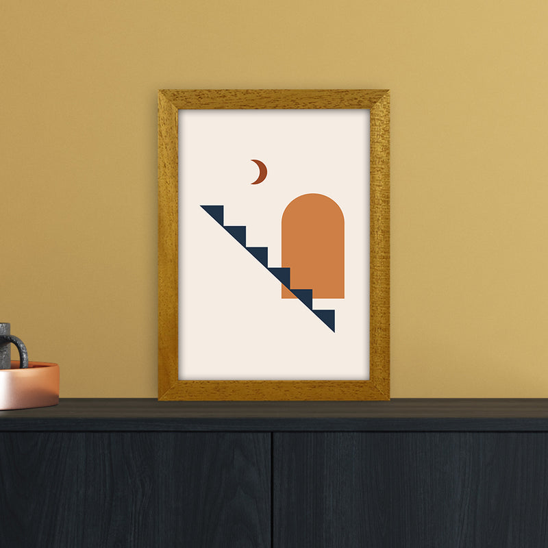 Minimal Geo Art Print by Essentially Nomadic A4 Print Only