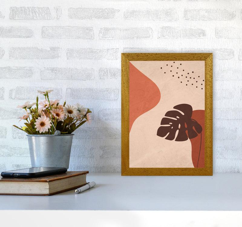 Abstract Art Monstera Art Print by Essentially Nomadic A4 Print Only