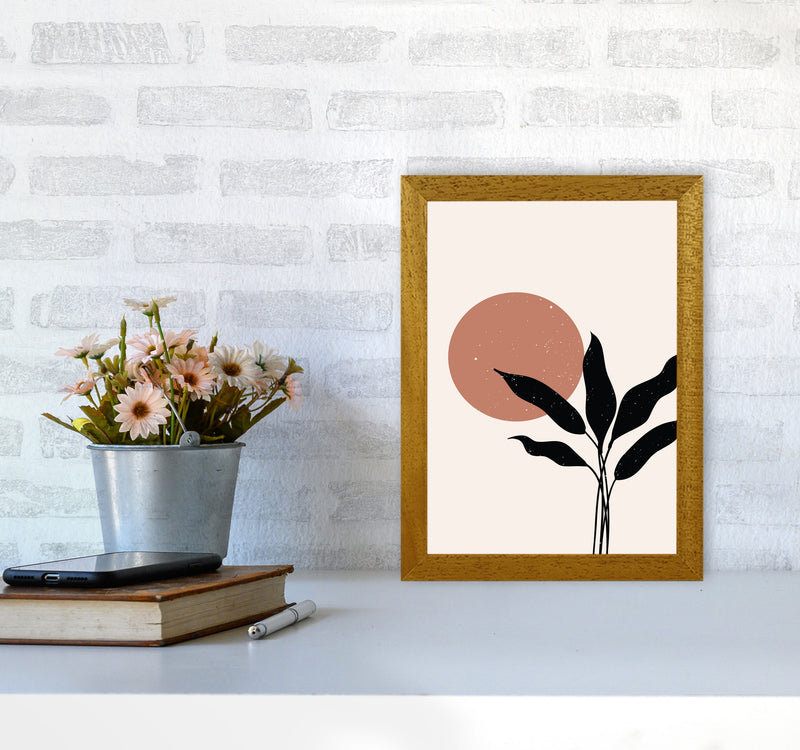 Abstract Leaf Sun Art Print by Essentially Nomadic A4 Print Only