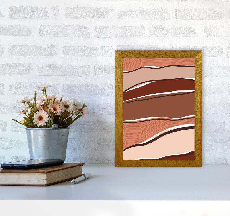 Abstract Stripes Art Print by Essentially Nomadic A4 Print Only