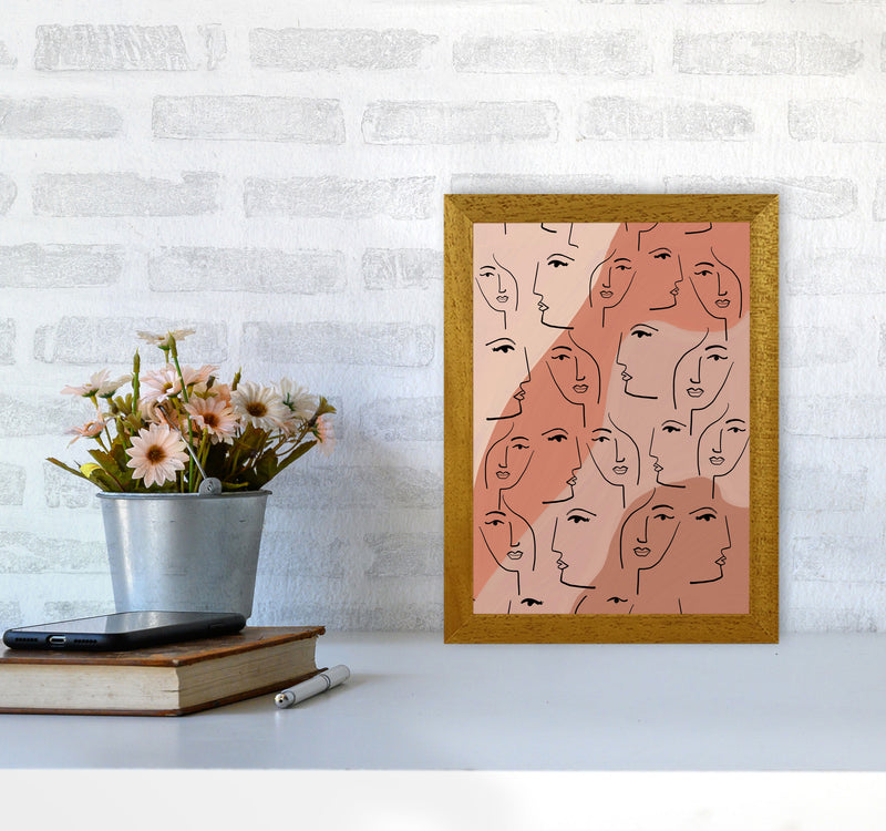 Faces Art Print by Essentially Nomadic A4 Print Only