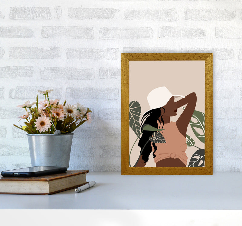Girl Black Woman Art Print by Essentially Nomadic A4 Print Only