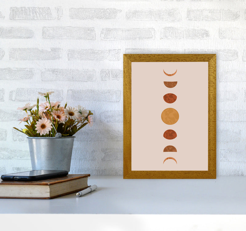 Moon  Phase Art Print by Essentially Nomadic A4 Print Only