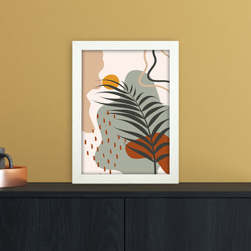 Botanical Abstract 2 2x3 01 Art Print by Essentially Nomadic A4 Oak Frame