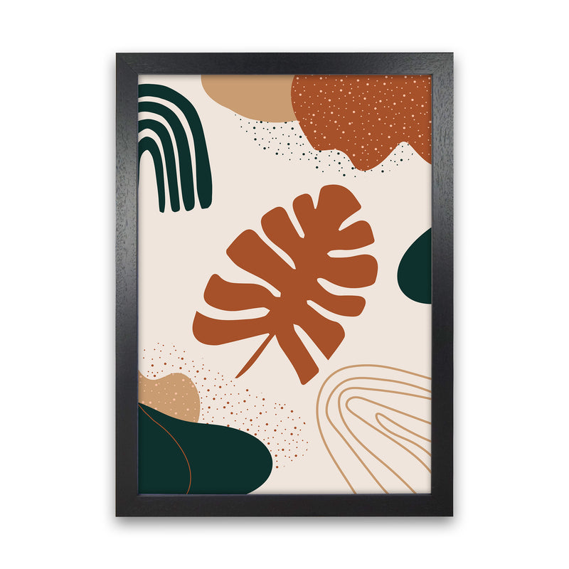 Autumn Abstract 01 Art Print by Essentially Nomadic Black Grain