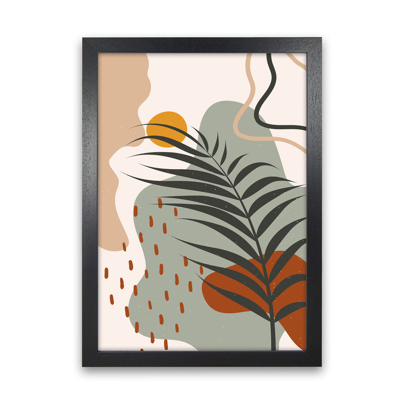 Botanical Abstract 2 2x3 01 Art Print by Essentially Nomadic Black Grain