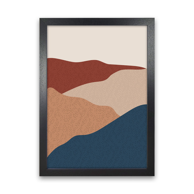 Mountain Art Print by Essentially Nomadic Black Grain