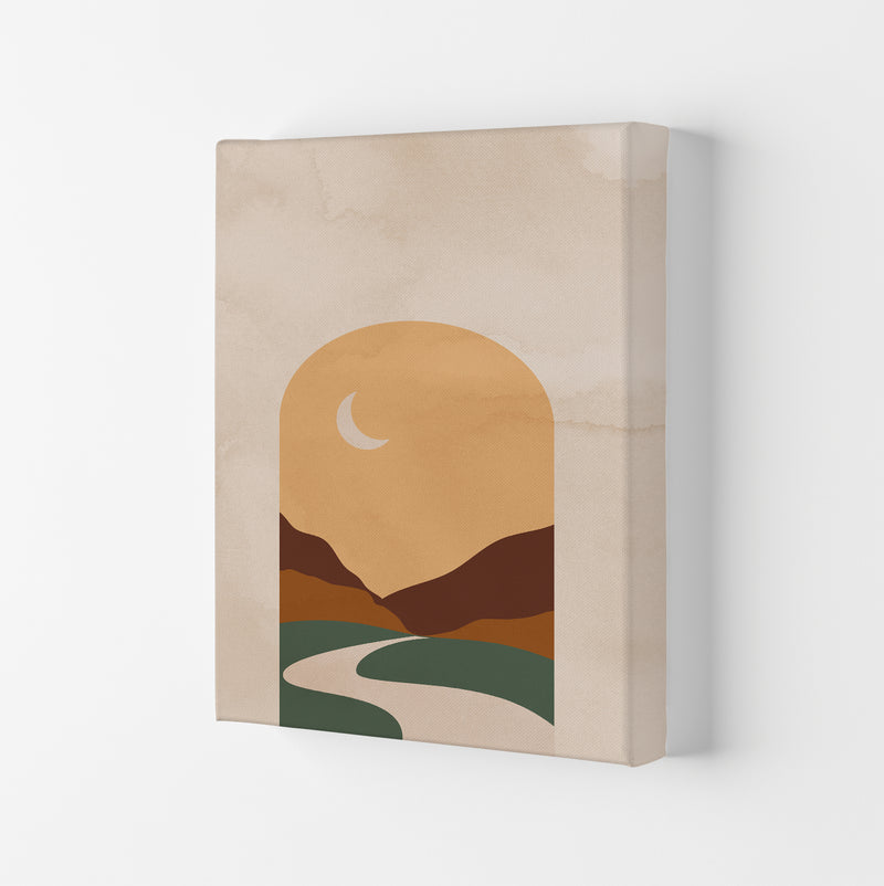 Road Moon Art Print by Essentially Nomadic Canvas