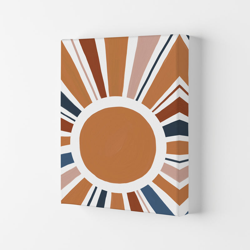 Abstract Sun Rays Art Print by Essentially Nomadic Canvas
