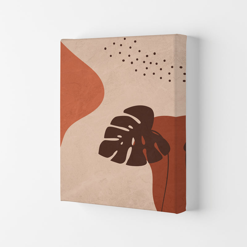 Abstract Art Monstera Art Print by Essentially Nomadic Canvas