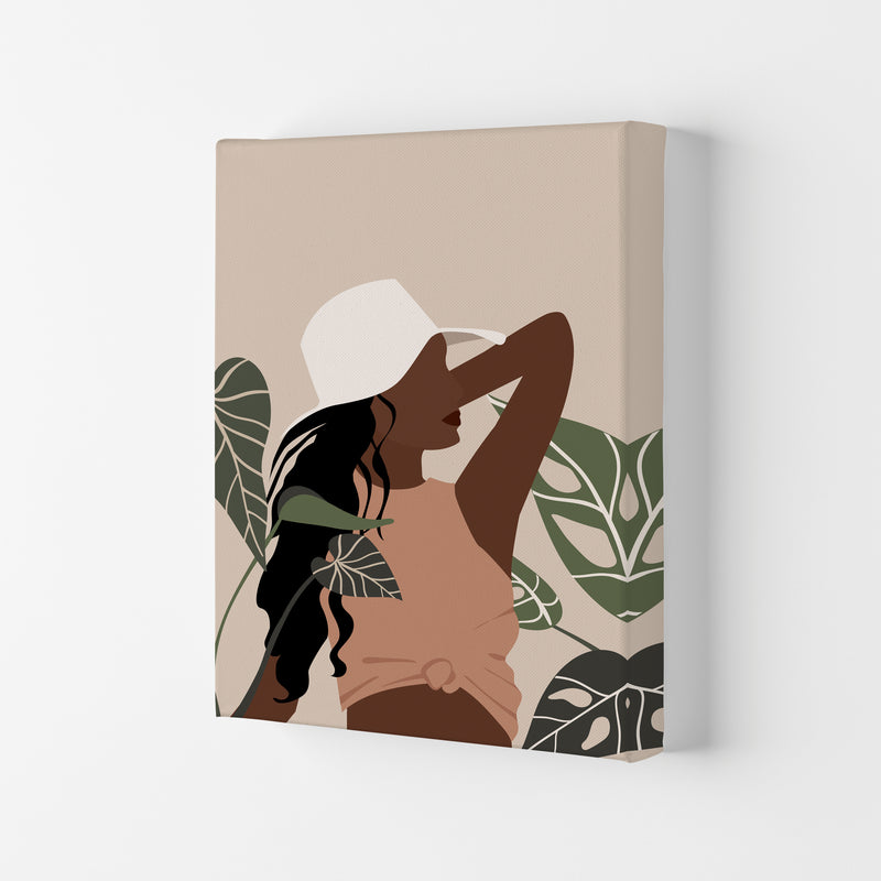 Girl Black Woman Art Print by Essentially Nomadic Canvas