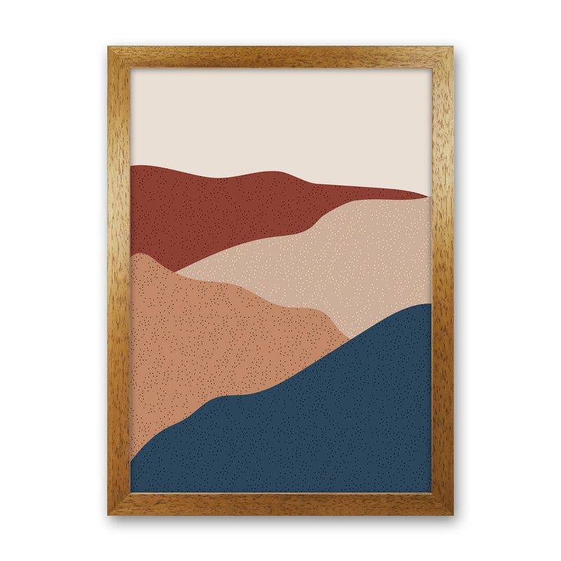 Mountain Art Print by Essentially Nomadic Oak Grain