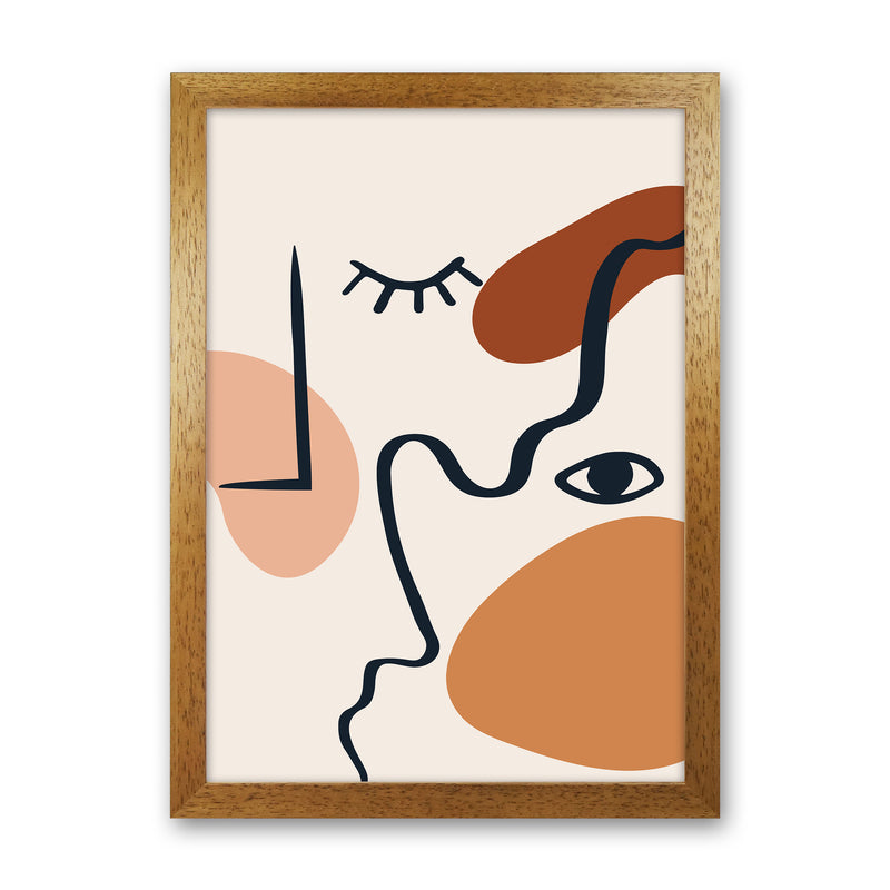 Abstract Lines Art Print by Essentially Nomadic Oak Grain