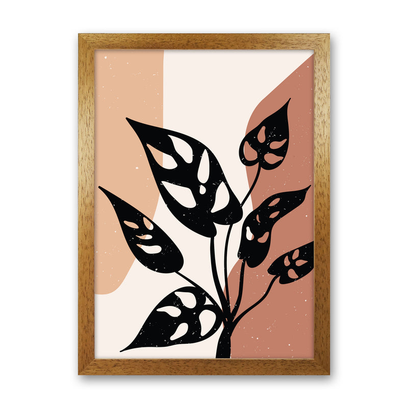 Abstract Botanical Art Print by Essentially Nomadic Oak Grain