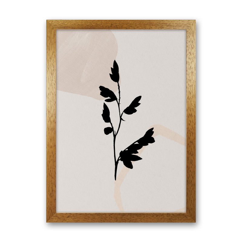 Abstract Leaf 4 Art Print by Essentially Nomadic Oak Grain
