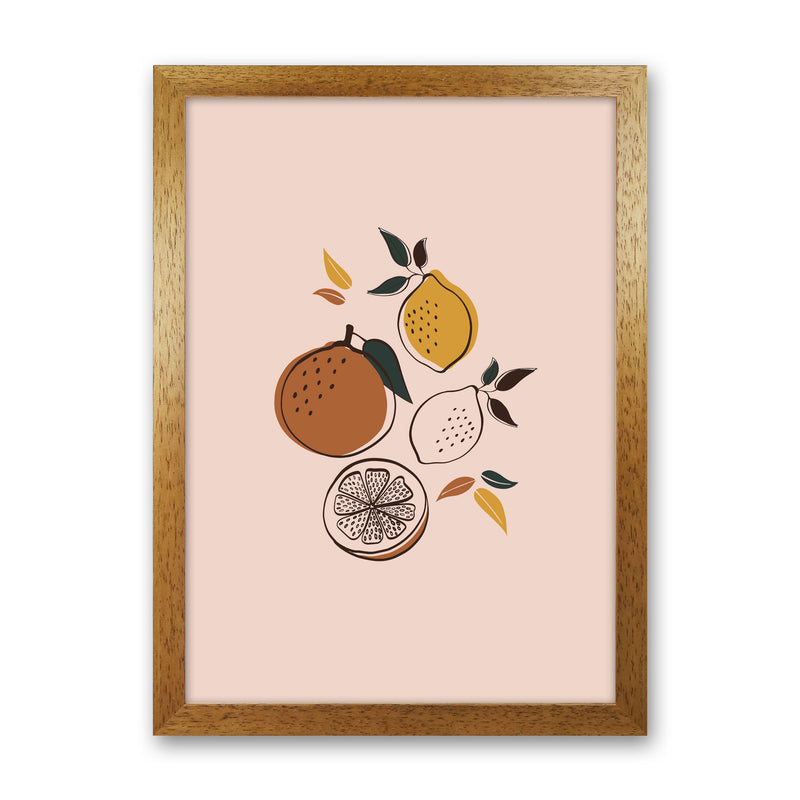 Citrus Art Print by Essentially Nomadic Oak Grain