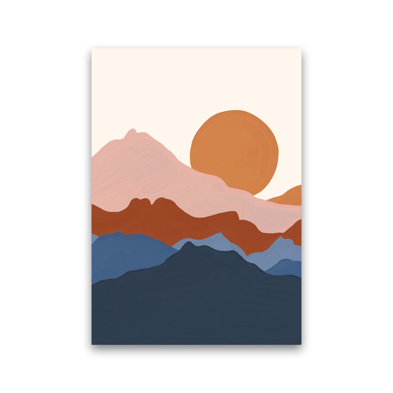 Astract Landscape Art Print by Essentially Nomadic Print Only