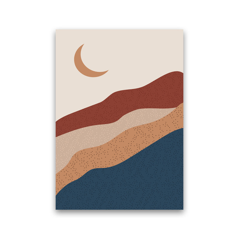 Moon Mountain Art Print by Essentially Nomadic Print Only