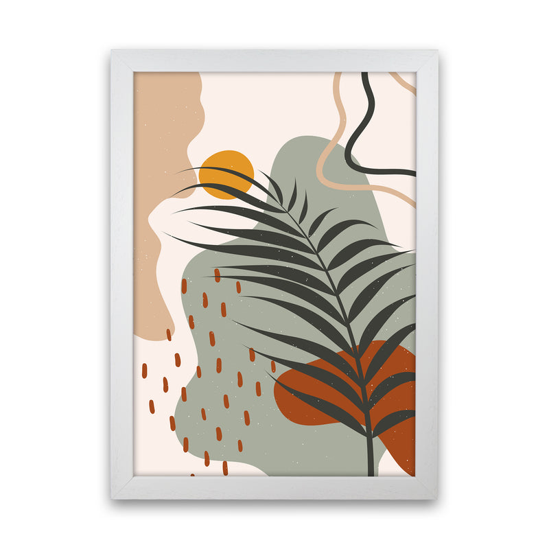 Botanical Abstract 2 2x3 01 Art Print by Essentially Nomadic White Grain